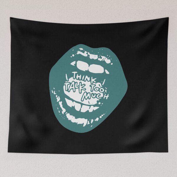 Item preview, green talk too much designed and sold by sarascoprox.
