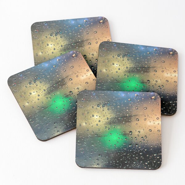 Item preview, Rain Drops on Window - Green designed and sold by Thomas Bugarin.
