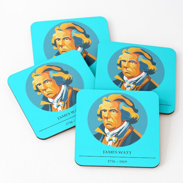 Item preview, James Watt (1736 – 1819) [Ai Generated Vector Art] designed and sold by VitYanakorn.