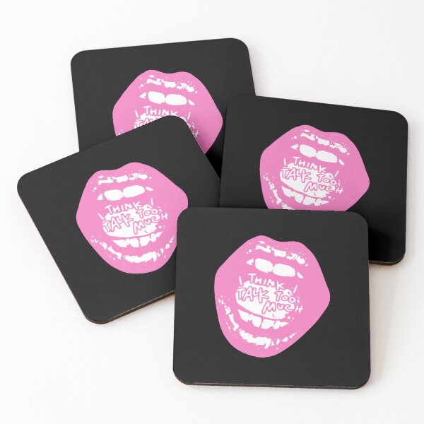 Item preview, pink talk too much designed and sold by sarascoprox.