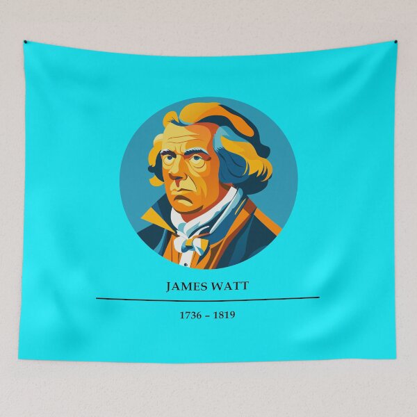 Item preview, James Watt (1736 – 1819) [Ai Generated Vector Art] designed and sold by VitYanakorn.