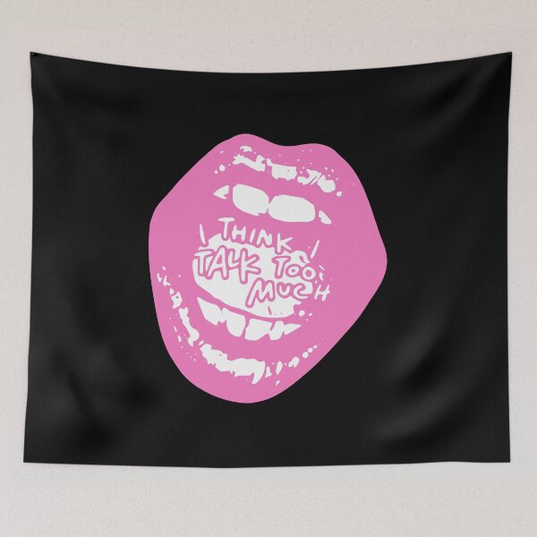 Item preview, pink talk too much designed and sold by sarascoprox.