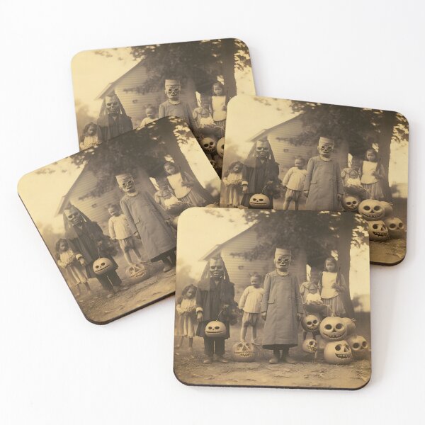 Item preview, Vintage Family in Halloween Costumes designed and sold by dcrc.