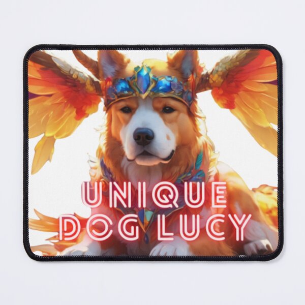 Item preview, UNIQUE DOG LUCY designed and sold by EVRENSEL.