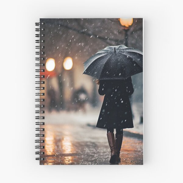 Item preview, A Winter walk in the rain print designed and sold by dcrc.