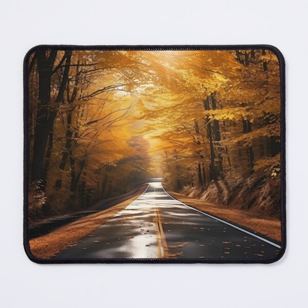 Item preview, Stunning Fall country road print designed and sold by dcrc.
