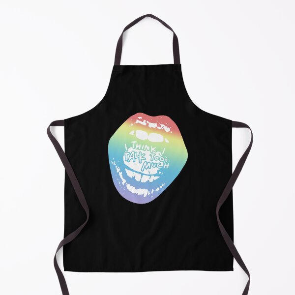 Item preview, Talk Too Much Gay Rainbow Pride Flag designed and sold by sarascoprox.