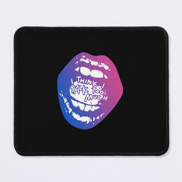 Item preview, Talk Too Much Bisexual Pride Flag designed and sold by sarascoprox.