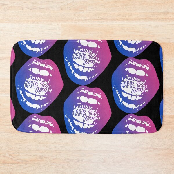Item preview,  Talk Too Much Bisexual Pride Flag  designed and sold by sarascoprox.