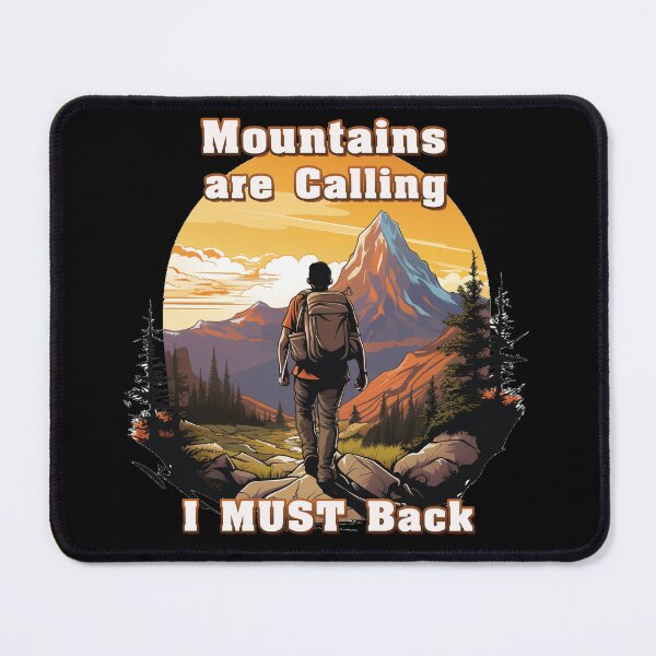 Item preview, Mountains are calling, I must Back T-shirt, designed and sold by Gucomeback.
