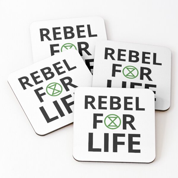 Item preview, Rebel For Life Green designed and sold by Ecorevolution.