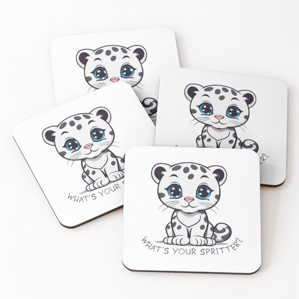 Item preview, Snow Leopard Spritter designed and sold by Spritter.