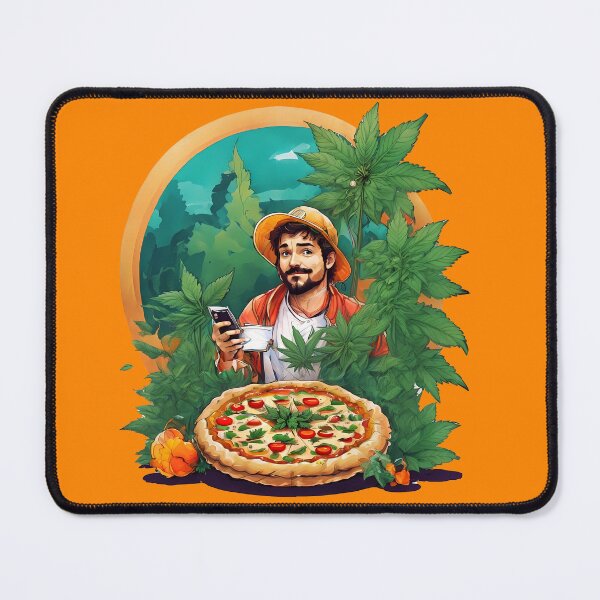 Item preview, Pizza and Weed - Order Today Fresh! Doubles Stuffed Crust designed and sold by wojysmokes.