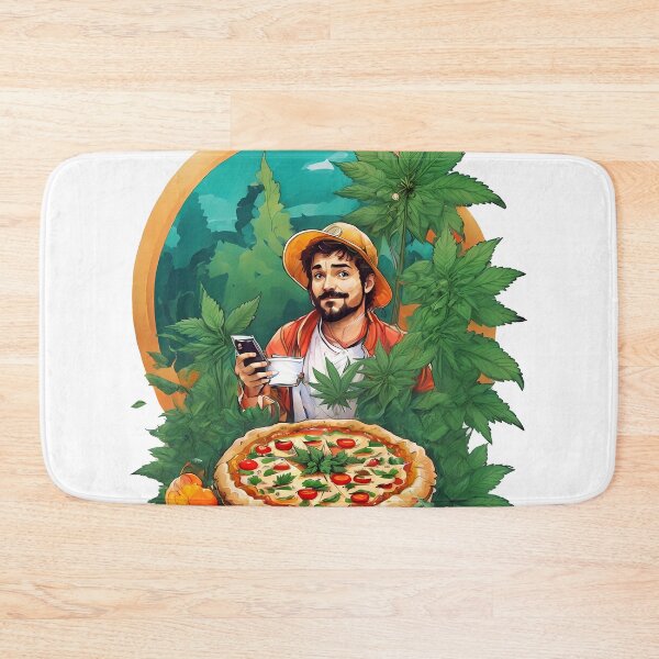 Item preview, Pizza and Weed - Order Today Fresh! Doubles Stuffed Crust designed and sold by wojysmokes.