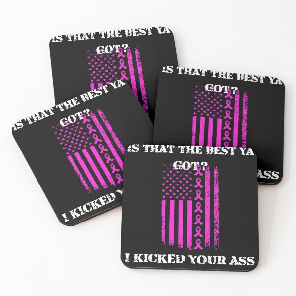 Item preview, Breast Cancer Awareness American Flag In Pink With Ribbons. designed and sold by Culveays.