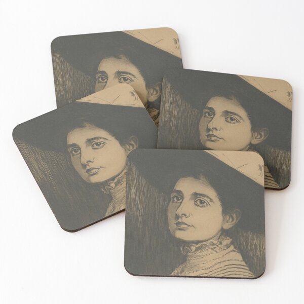 Item preview, Ephraim Moshe Lilien, Portrait Helene Lilien designed and sold by NouveauEra.