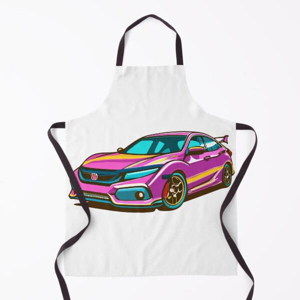 Item preview, Honda Civic - Cartoon Design designed and sold by PoppinDesigner.