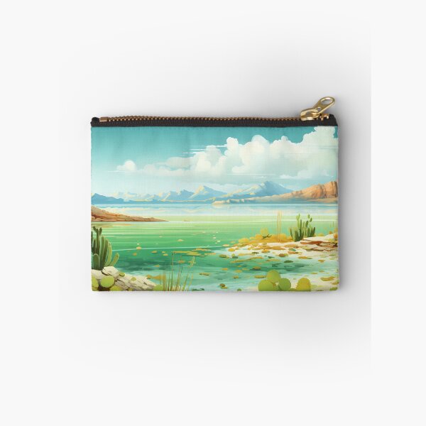 Item preview,  Desert Beach Landscape Mexico designed and sold by ColorFlowArt.