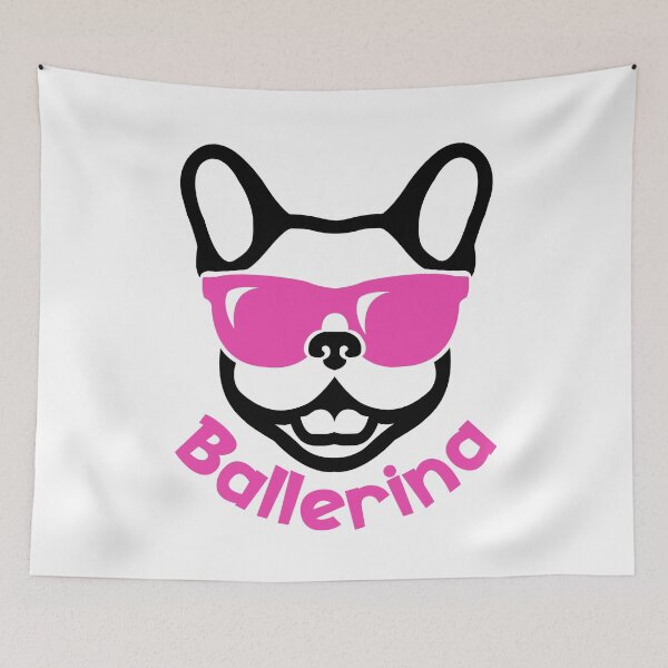 Item preview, Balletcore French Bulldog designed and sold by ArtisShops.