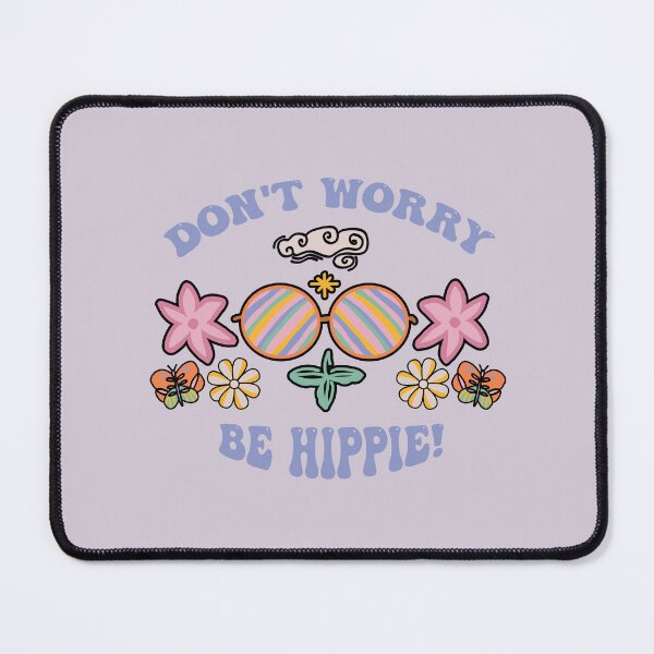 Item preview, Don't worry, be hippie! designed and sold by didemozberkartprints.