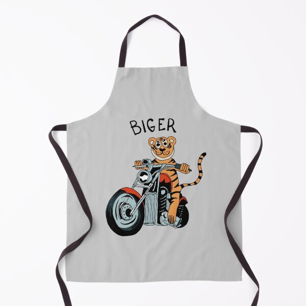 Item preview, Biger / Biker Tiger Riding A Motorcycle / Motorbike / Chopper designed and sold by Graograman.