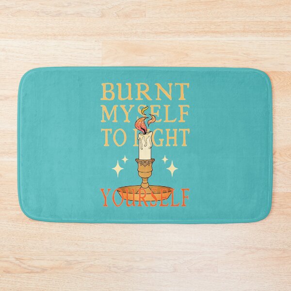 Item preview, Burnt Myself to Light Yourself | Lit Candle designed and sold by ObsidianDaz.