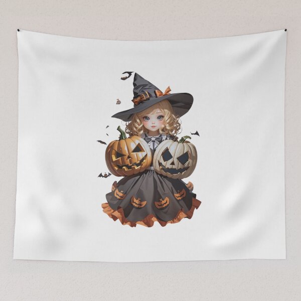 Item preview, Pumpkin Witch designed and sold by Imaginaria Inkworks.