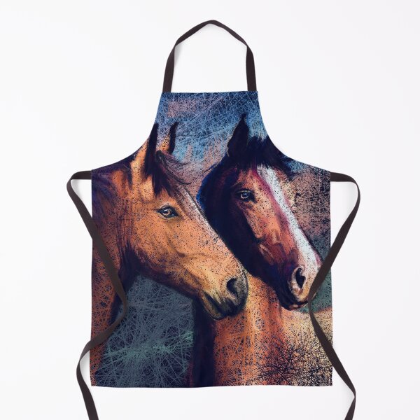 Item preview, 2 Horses, friendship, gift for her, gift for him, teens designed and sold by MidnightARTing.