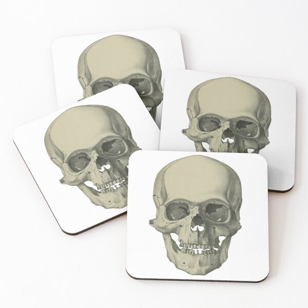 Item preview, Antique Skull, original color designed and sold by DreamingBeetle.