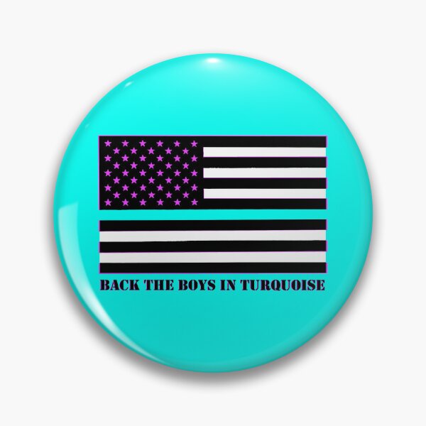 Item preview, Back the Boys in Turquoise designed and sold by FalconBush.