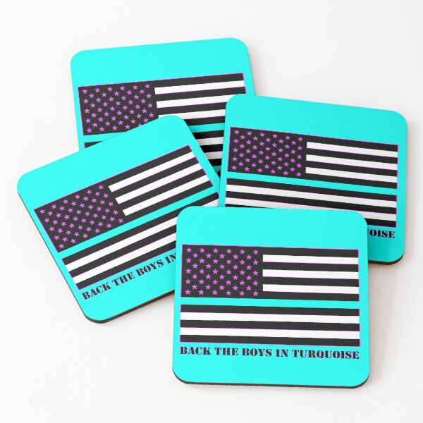 Item preview, Back the Boys in Turquoise designed and sold by FalconBush.