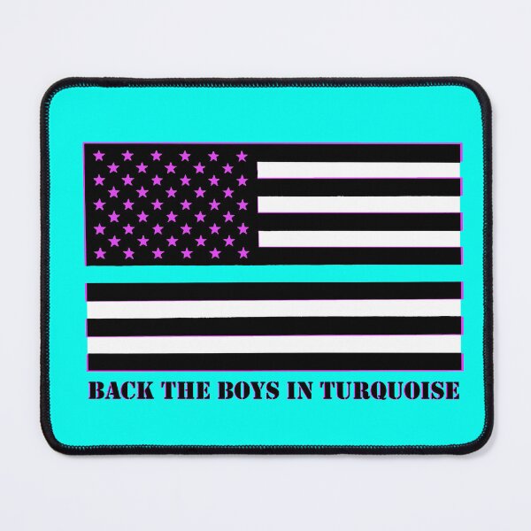 Item preview, Back the Boys in Turquoise designed and sold by FalconBush.