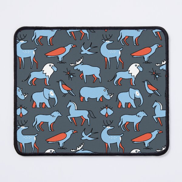 Item preview, wild life animals seamless designed and sold by obinsuma.