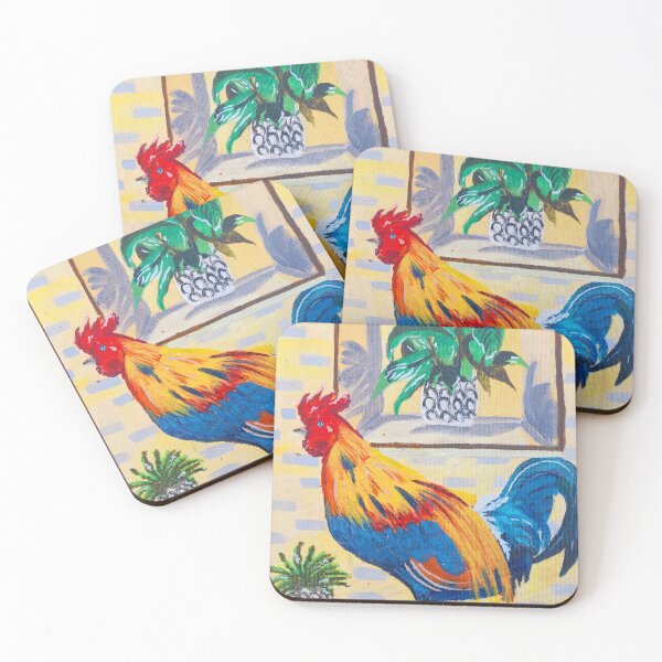 Item preview, Rooster and planter pots  designed and sold by Kiruthikaarts.