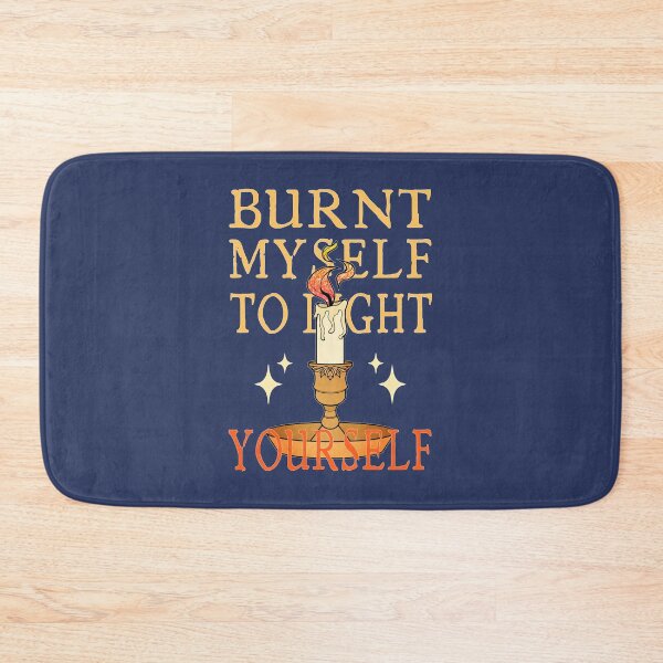 Item preview, Burnt Myself to Light Yourself | Lit Candle designed and sold by ObsidianDaz.