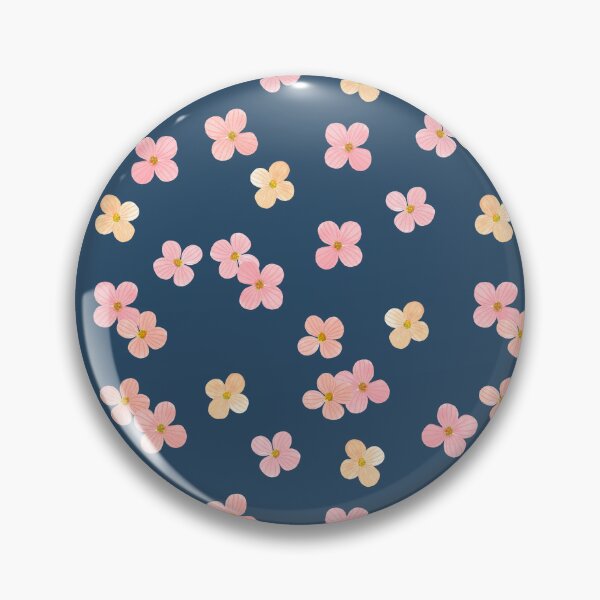 Item preview, Little Pink Flowers Pattern designed and sold by AmandineLoppin.