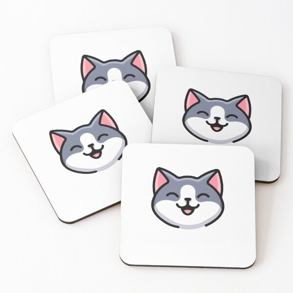 Item preview, Grey Cat | white background designed and sold by CatMimiApp.