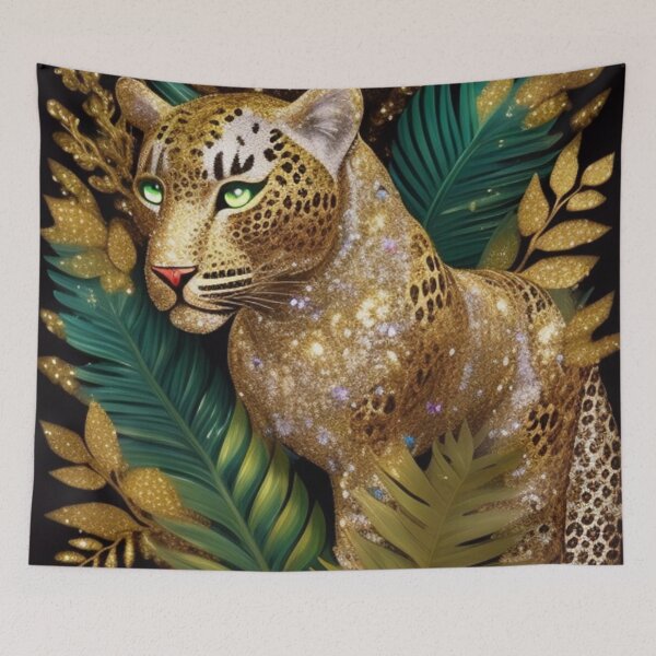 Item preview, Leopard art designed and sold by Roxburylane.