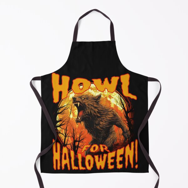 Artikelvorschau, Buntes Werwolf-Halloween-T-Shirt-Design entworfen und verkauft von PeteRascal.