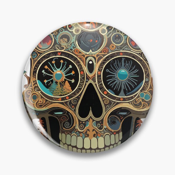 Item preview,  Boho Sugar Skull  designed and sold by dulcefrishman.