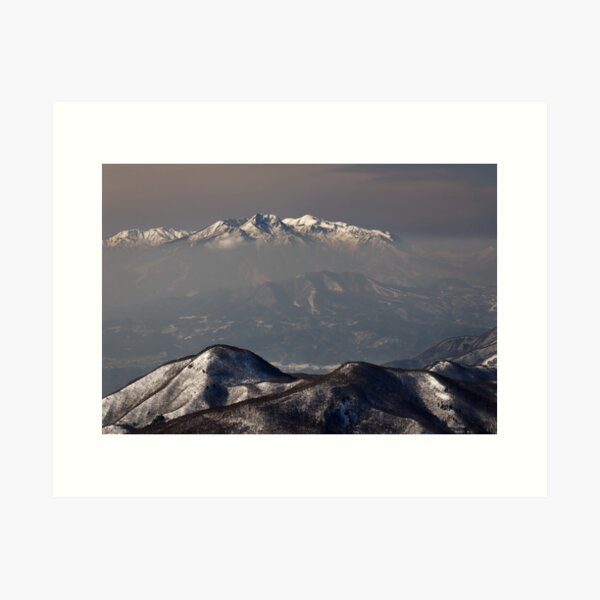 Shiga Kogen Views Art Print