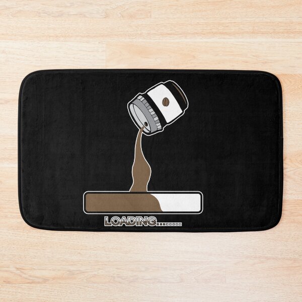 Item preview, Coffee loading.typography slogan design. designed and sold by MusixT-Shirt.