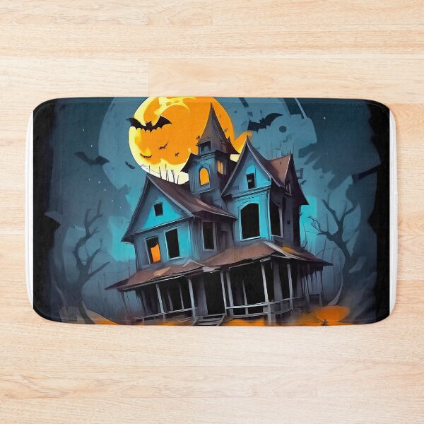 Item preview, Abstract Spooky Haunted House - Halloween Themed designed and sold by liminal-concept.