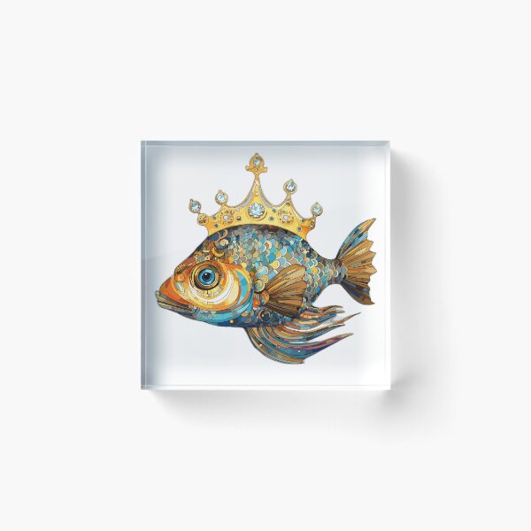 Item preview, Fish King Aquarius designed and sold by GuybrushT.