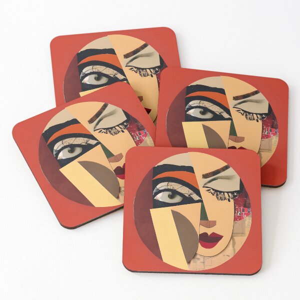 Item preview, Contemporary Abstract Face Art designed and sold by tomorrowsart.