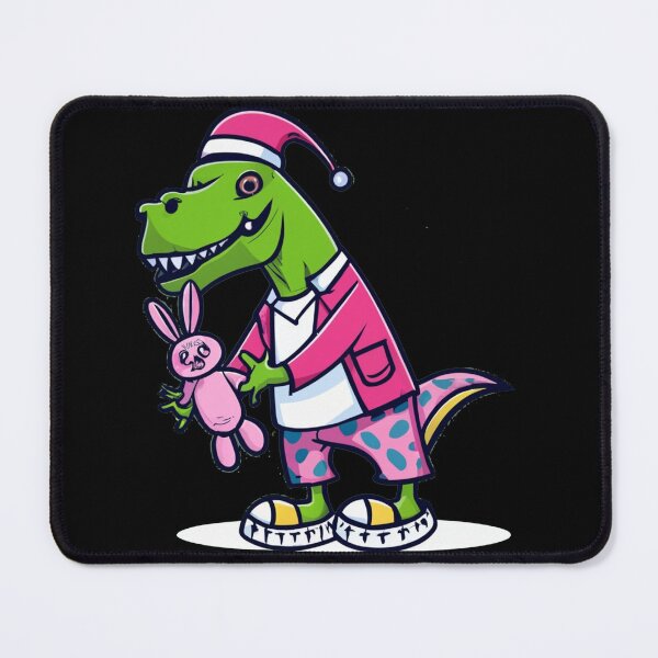 Item preview, Funny Trex Dinosaur wearing Pajamas designed and sold by Nature's Fancy.