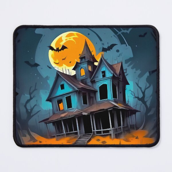 Item preview, Abstract Spooky Haunted House - Halloween Themed designed and sold by liminal-concept.