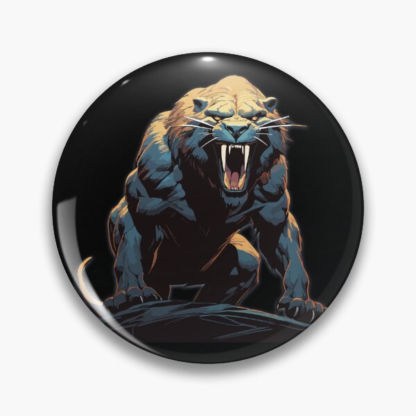Item preview, Saber Toothed Tiger Roaring designed and sold by HoruXtore.
