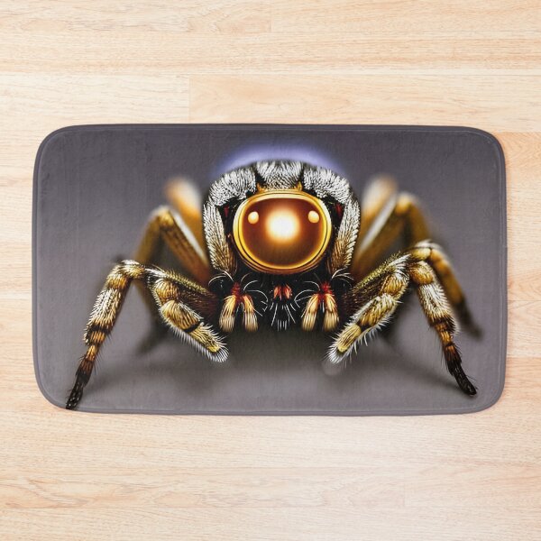 Item preview, Black Macro Spider, Ai Generated Art  designed and sold by ACC .