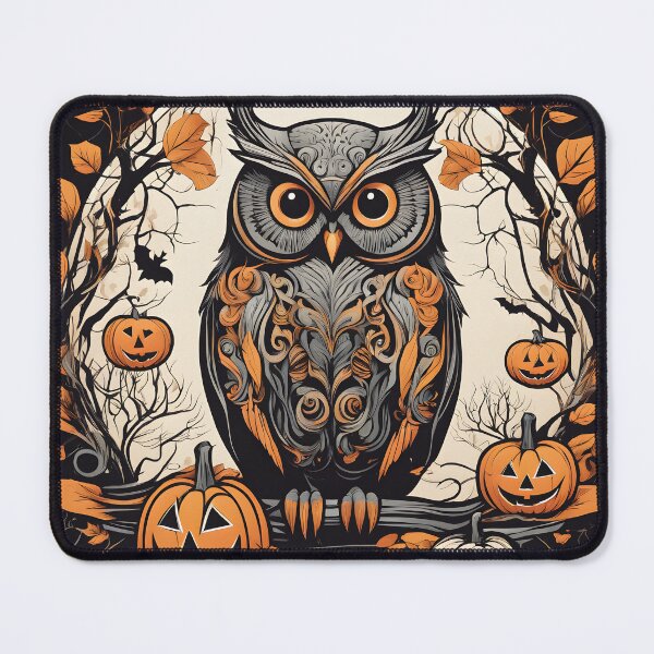 Item preview, Autumn Whispers: Halloween Wise Owl designed and sold by Noorkin.